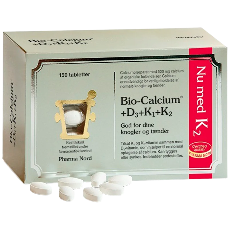 Se Pharma Nord - Bio-Calcium+D3+K1+K2 hos Suztain