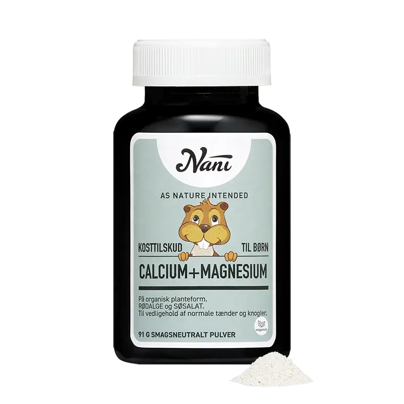Se Nani - Calcium + Magnesium Til Børn hos Suztain