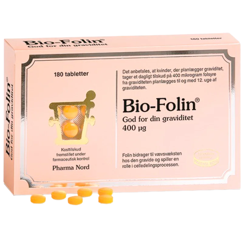 Billede af Pharma Nord - Bio-Folin - 180 Tabs.