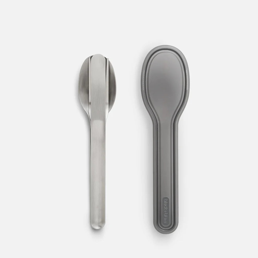 Se Black + Blum Cutlery Set - Silver - Bestik hos Suztain