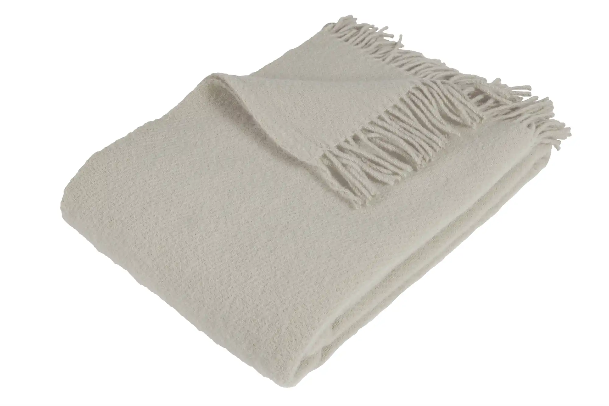Arctic Uldplaid Solid Sand