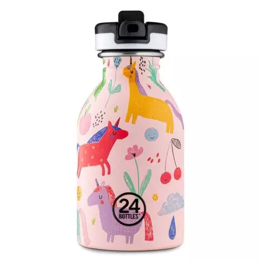 Billede af 24Bottles - Urban Drikkedunk Børn 250 Ml - Magic Friends