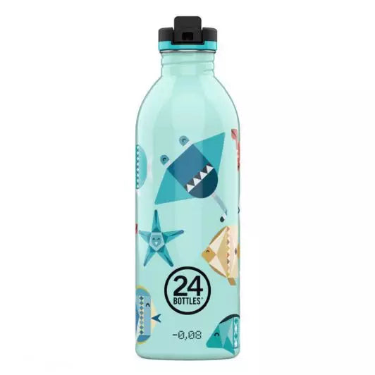 24Bottles - Urban Drikkedunk Børn 500 Ml - Sea Friends