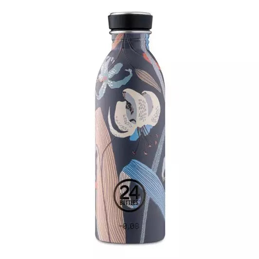 24Bottles - Urban Drikkedunk 500 Ml - Navy Lily