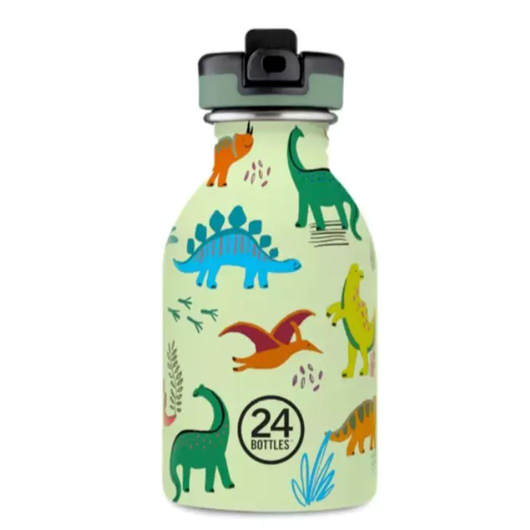 Billede af 24Bottles - Urban Drikkedunk Børn 250 Ml - Jurassic Friends