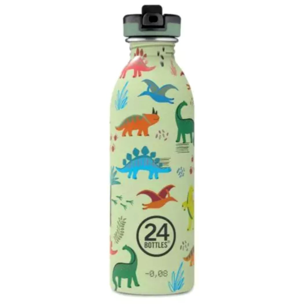 Billede af 24Bottles - Urban Drikkedunk Børn 500 Ml - Jurassic Friends