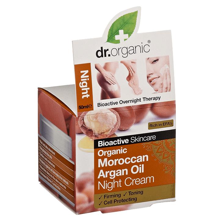 Billede af Dr. Organic - Argan Oil Nat Creme 50 Ml hos Suztain