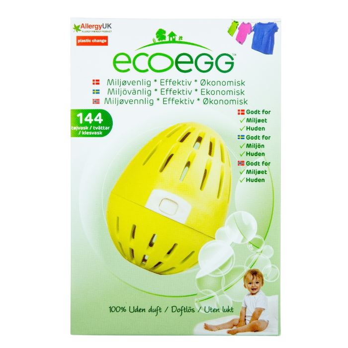 Ecoegg vaskeæg - u/duft - 144 vaske Ecoegg 