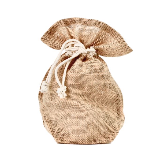 Se Suztain - Zero Waste Indpakning Jute Pose - 20x20x8 Cm / 3L hos Suztain