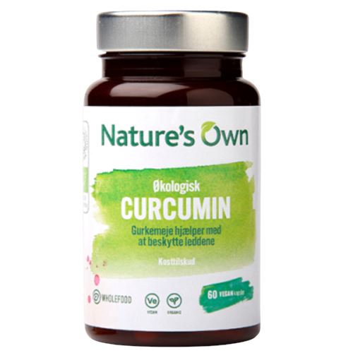 Se Natures Own - Nature's Own Curcumin - 60 Kapsler hos Suztain