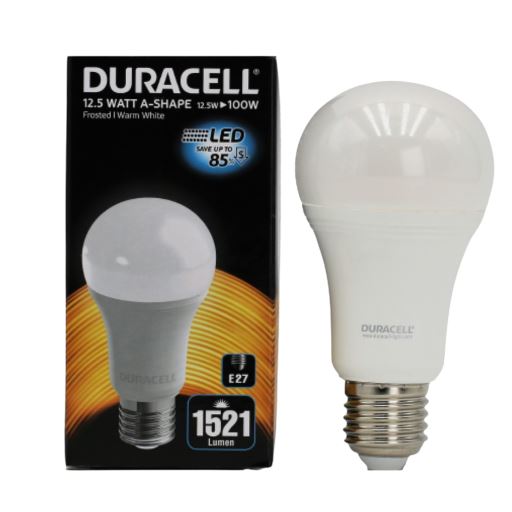 Billede af Duracell - LED Globepærer (A-shape) 1521Lm