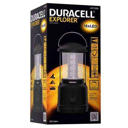Se Duracell - Explorer - LED Lanterne 280Lm - Dæmpbar hos Suztain