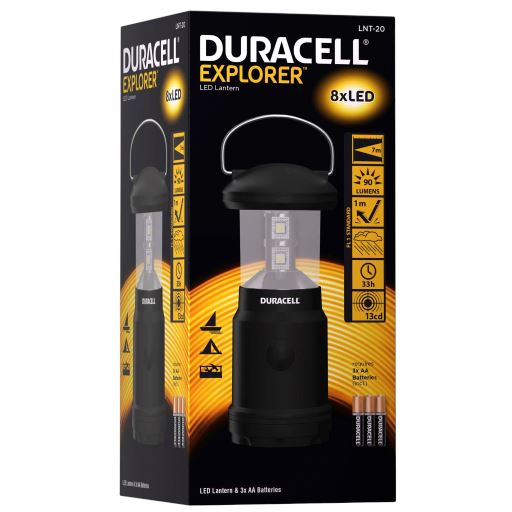 Billede af Duracell - Explorer - LED Lanterne 90Lm