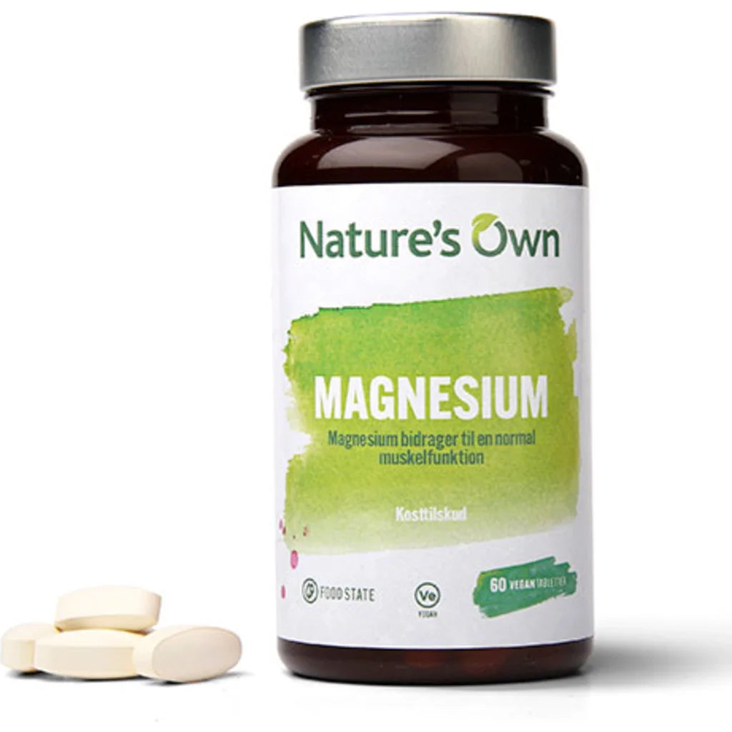 Billede af Natures Own - Nature's Own Magnesium - 60 Kapsler