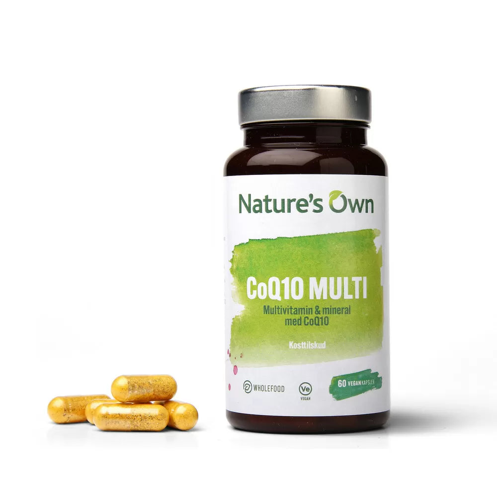 Se Natures Own - Nature's Own CoQ10 Multi - 60 Kapsler hos Suztain