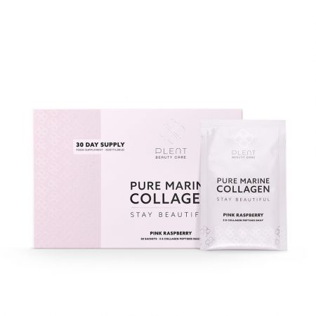 Se Plantforce - Plent Marine Collagen 30 Breve - Pink Raspberry hos Suztain