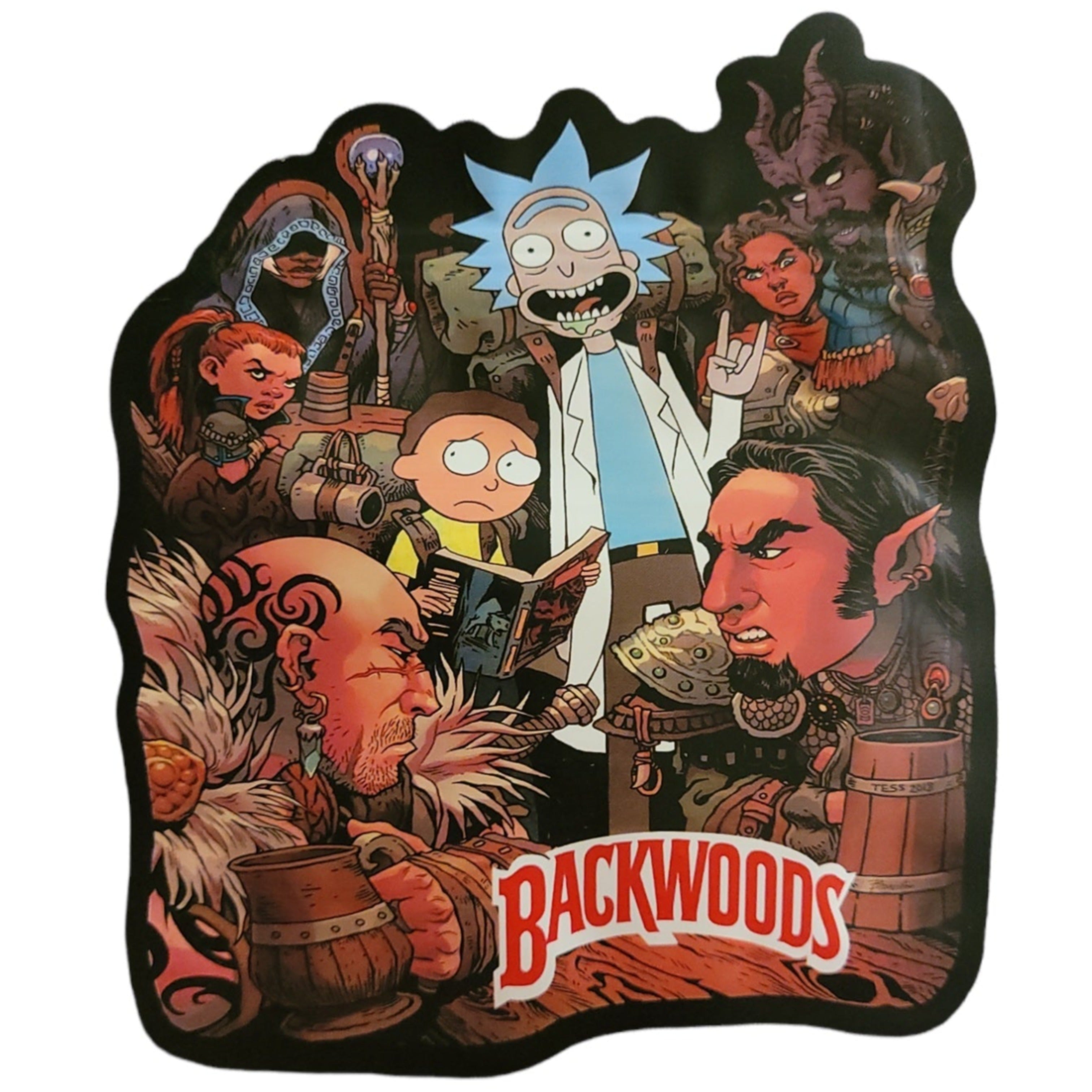 Backwoods Logo Sticker for Sale by Craran  Redbubble