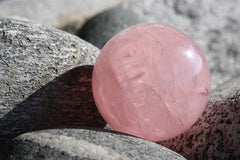 Bille de quartz rose