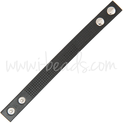 Bracelet à broder 23x2cm noir (1)