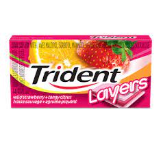 Trident gomme sans sucre/ sugar-free Layers