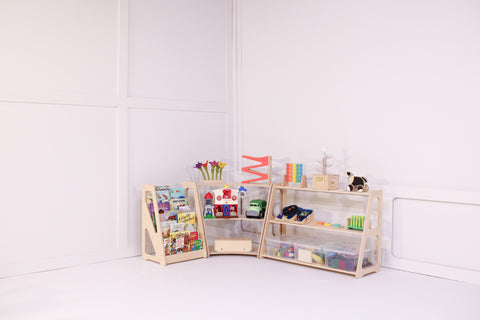 montessori book shelves 