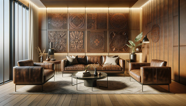 Leather Panels for Furniture