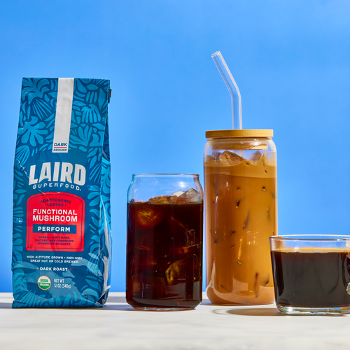 Laird PERFORM Functional Mushroom Coffee - Dark Roast Ground