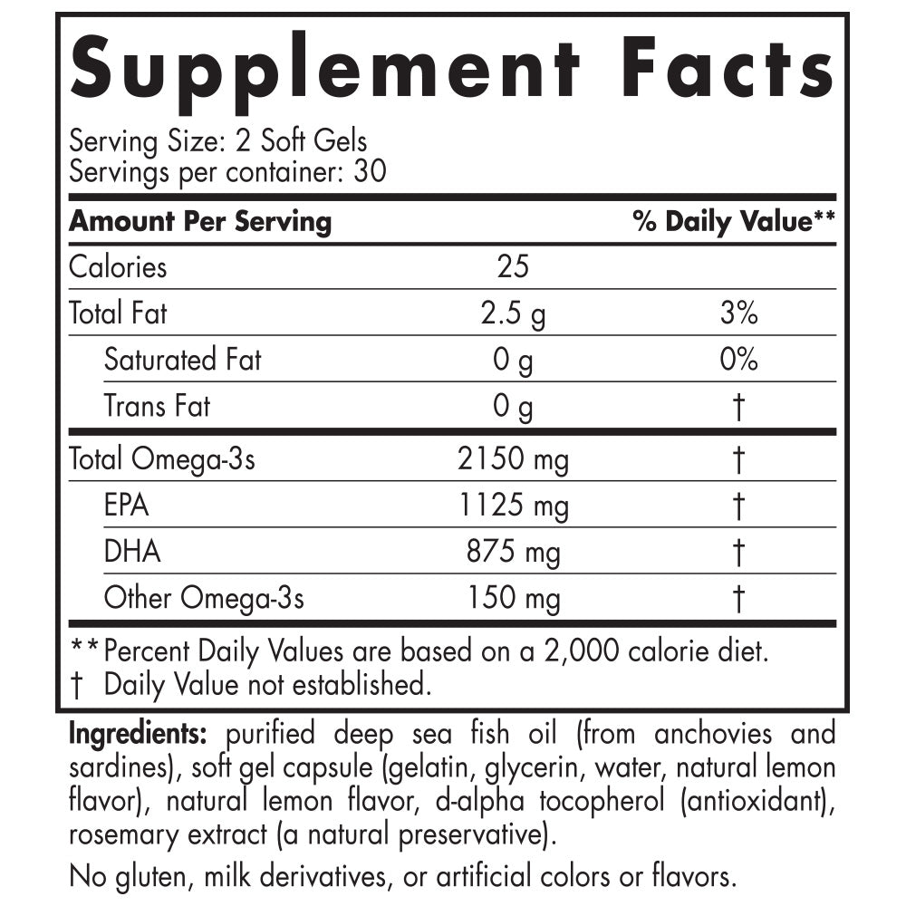 Nordic Naturals Ultimate Omega 2X Sport