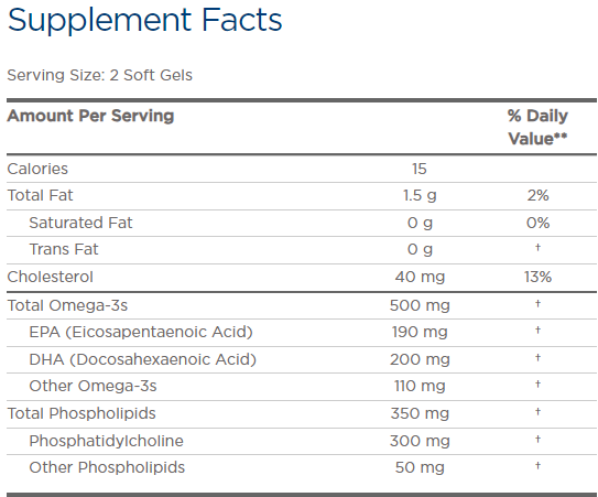 Nordic Naturals Omega-3 Phospholipids