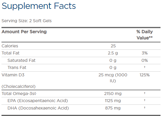 Nordic Naturals Ultimate Omega-D3 2X