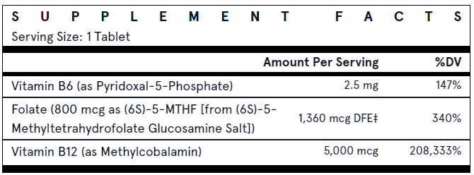 Methyl B-12 & Methyl Folate Cherry