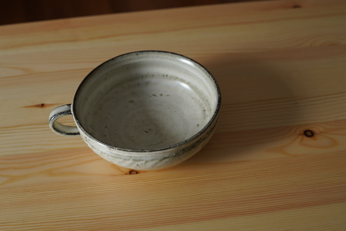 平井悠一 - 陶工房つばめ | スープカップ / 白
