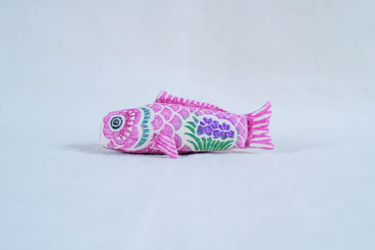 真工藝 | こどもの鯉のぼり セット 木版手染ぬいぐるみ