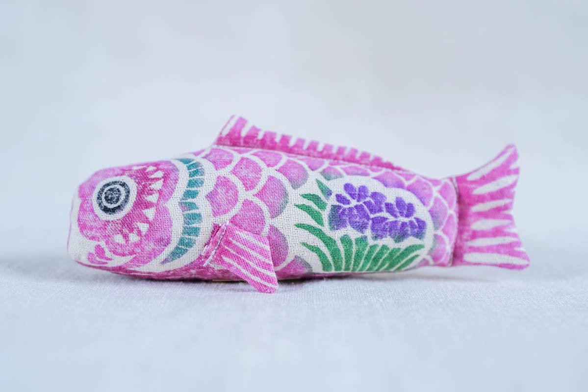 真工藝 | こどもの鯉のぼり セット 木版手染ぬいぐるみ