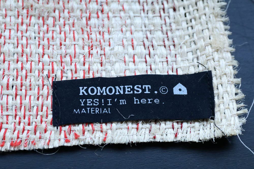 KOMONEST | 刺繍マット / M