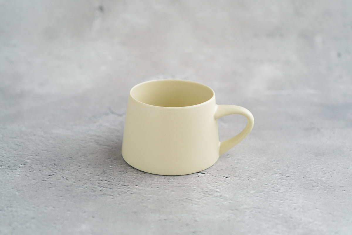 KANEAKI SAKAI POTTERY | flat mug / S / アイボリー