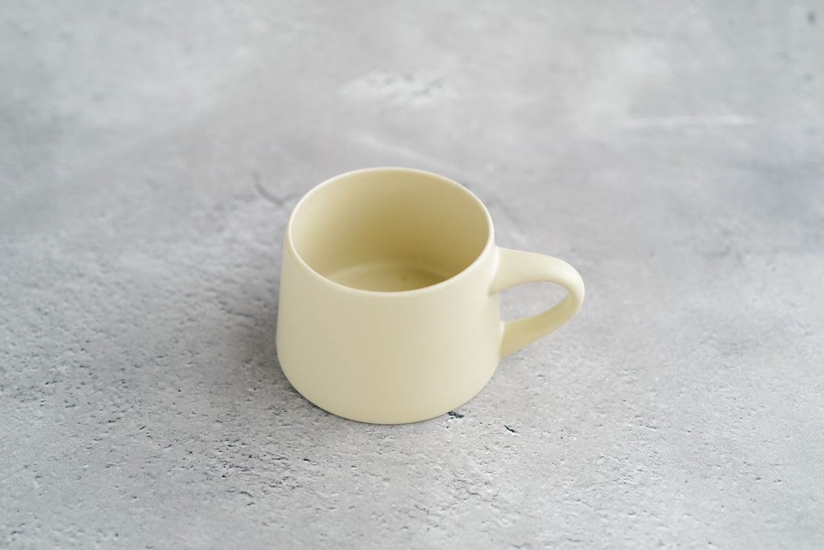 KANEAKI SAKAI POTTERY | flat mug / S / アイボリー