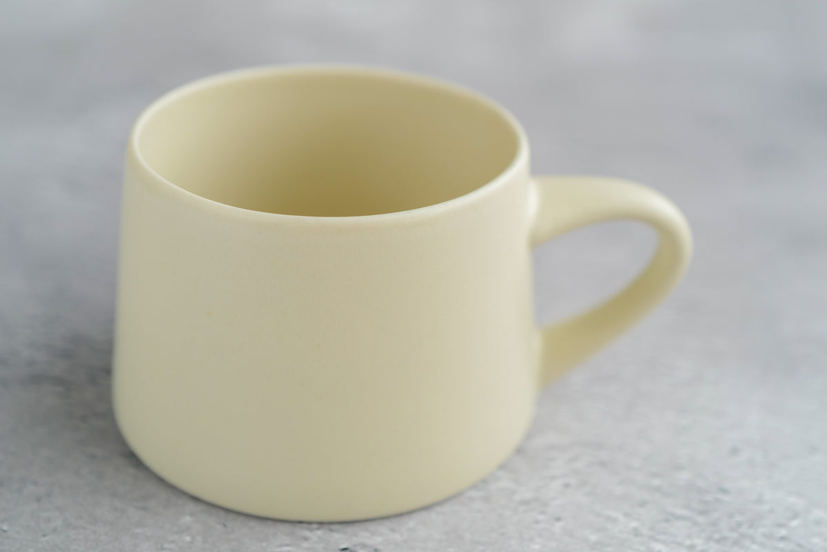 KANEAKI SAKAI POTTERY | flat mug / S / アイボリー