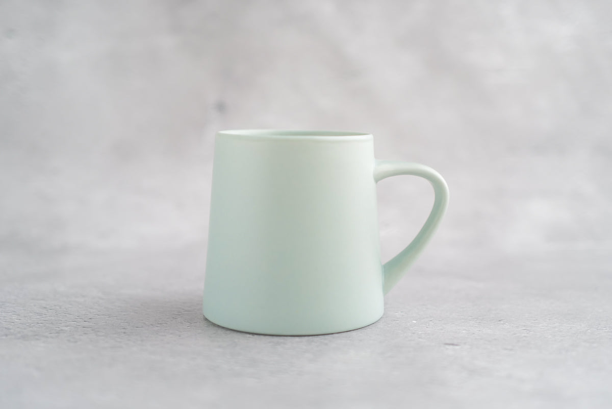 KANEAKI SAKAI POTTERY | flat mug / L / ペールブルー