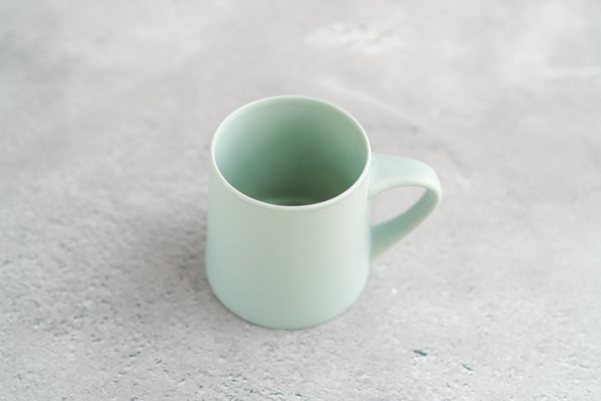 KANEAKI SAKAI POTTERY | flat mug / L / ペールブルー