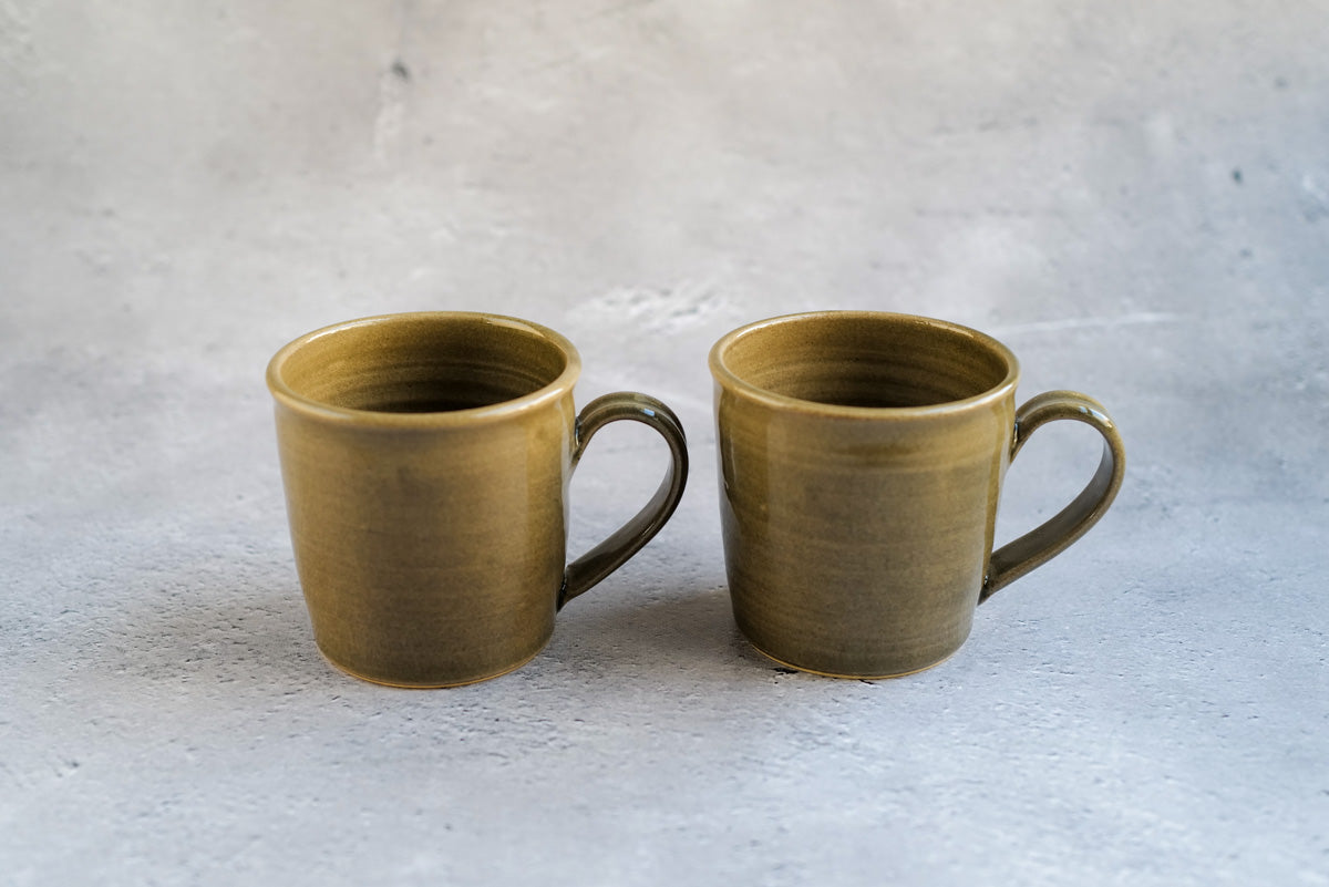 陶房マルヨウ | シンプルなマグカップ / グレー