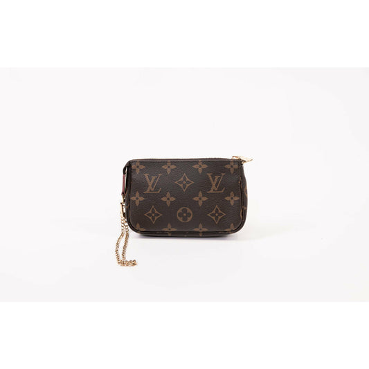 LOUIS VUITTON Mini Pochette Accessoires Pouch Monogram Limited