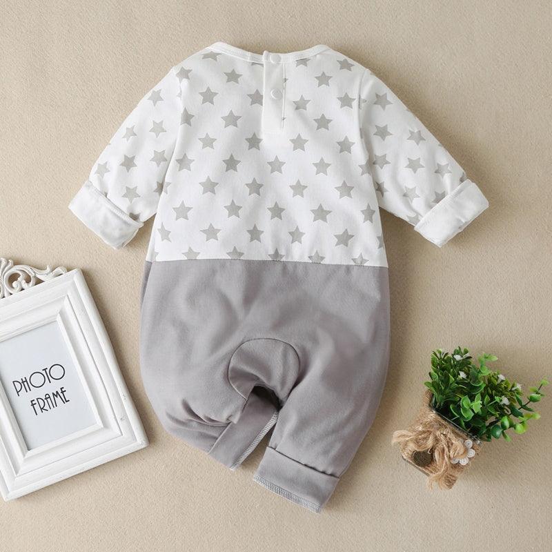 Baby Baby Elephant Love Long Sleeve Jumpsuit