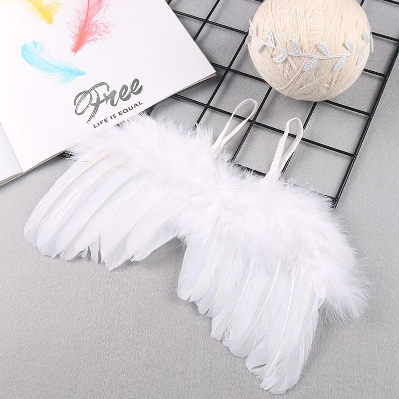 2-piece Baby Photographic Feather wings & Headband for Baby Girl