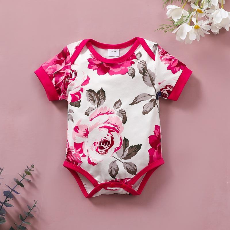 Baby Girl Floral Bodysuit