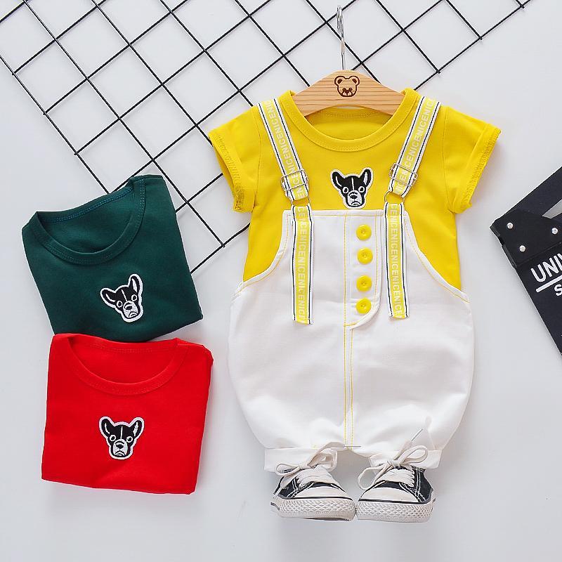 2-piece T-shirt & Bib Pants for Children Boy