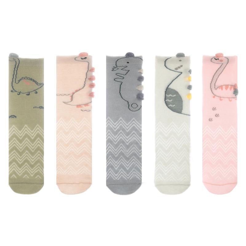 animal pattern mesh Socks High Socks