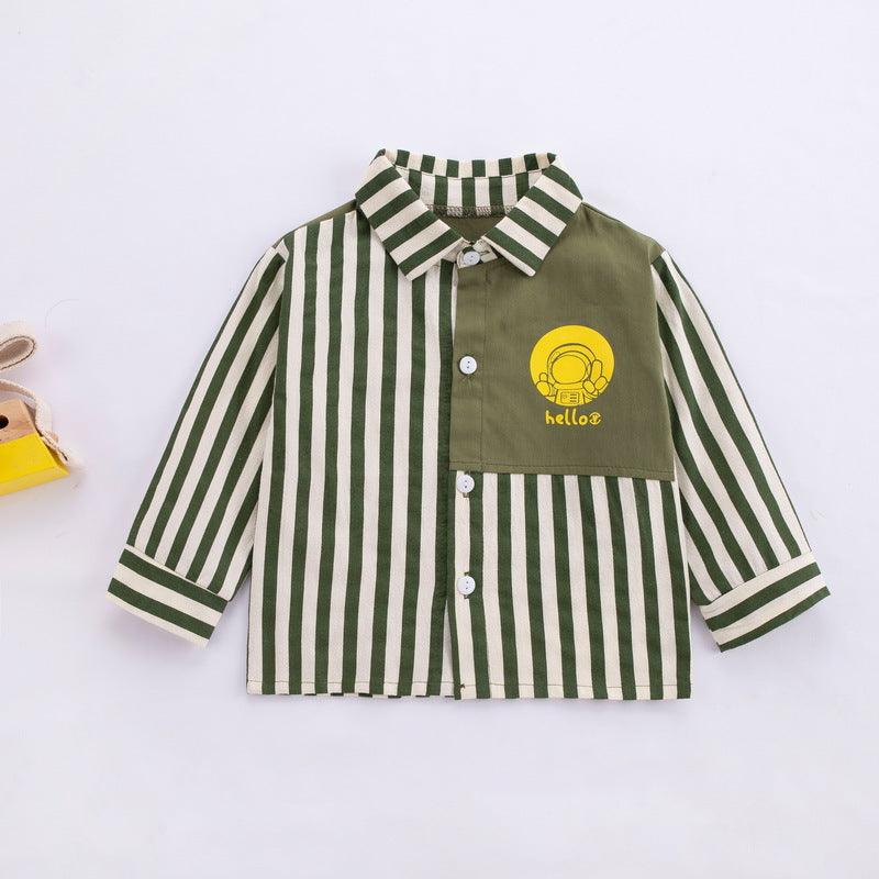 9months-4years Baby Toddler Blouses Striped Shirt Wholesale Toddler Clothing