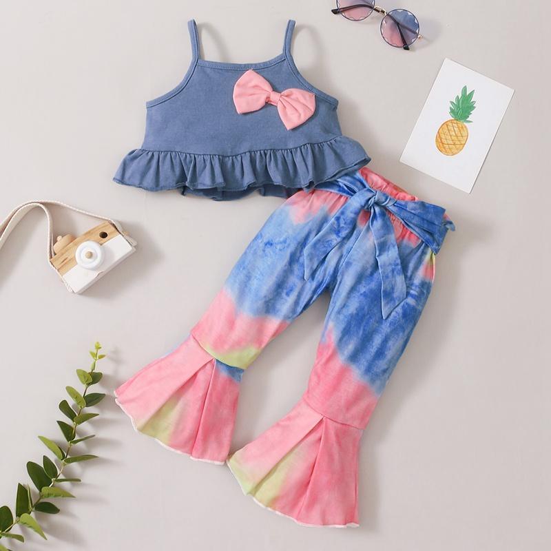 Baby Girl Cami Top & Tie Dye Pants