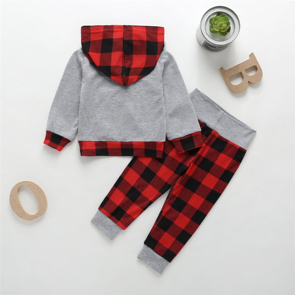 Baby Boys Long Sleeve Hooded Tops&Pants Baby Clothes Warehouse